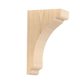 Legacy Signature 14 Inch Scalloped Bar Bracket Corbel - Wideimage