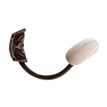 Restorers Hook with Long Porcelain Knob - Main Image