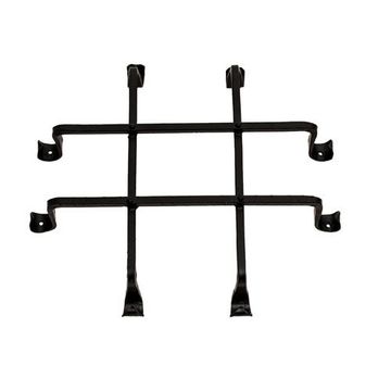 Restorers Iron Speakeasy Grille With Scroll Endsimage