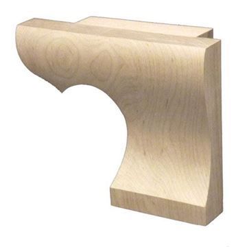 Legacy Artisan Cathedral Straight Edge Right Pedestal Footimage