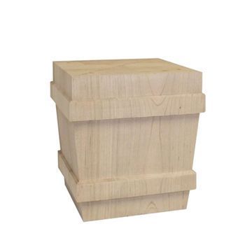 Legacy Artisan Charleston Cabinet 3 1/2 Inch Bun Footimage