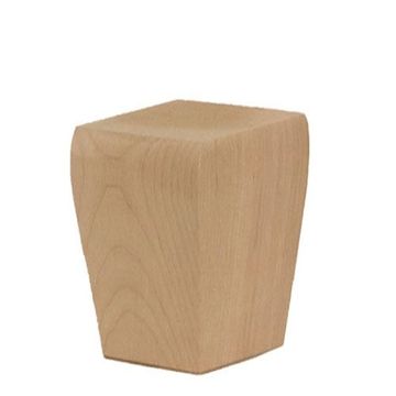 Legacy Artisan Tapered Square 3 1/2 Inch Bun Footimage