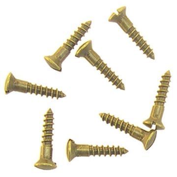 Restorers Classic #5 X 5/8 Inch Slotted Oval Head Screws - Pack Of 20image