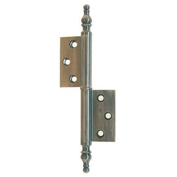 Restorers Classic 3 1/4 Inch Armoire Left Hand Flag Hingeimage