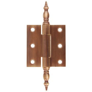 Restorers Classic Armoire Hinge With Steeple Finialimage