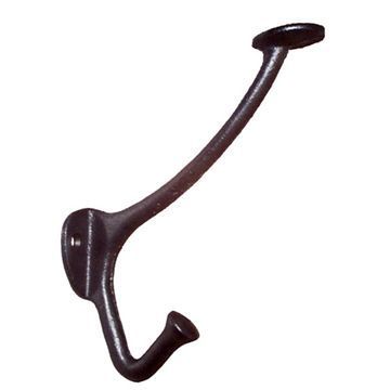 Restorers Classic Black Cast Iron Hall Tree Hookimage