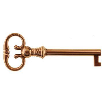 Restorers Classic Brass 2 3/4 Inch Skeleton Keyimage