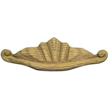 Restorers Classic Carved Shell Desk Handleimage