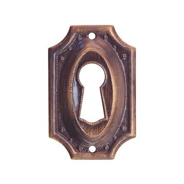 Restorers Classic Colonial Keyhole Escutcheonimage