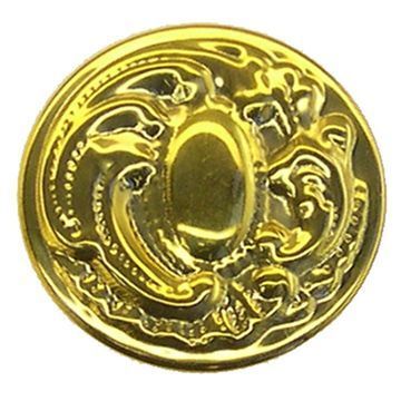 Restorers Classic Colonial Revival Stamped Brass Knobimage