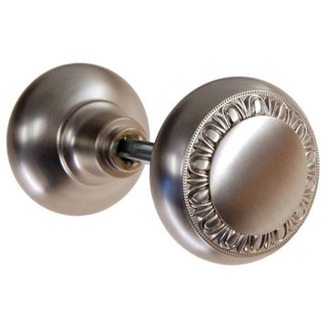 Restorers Classic Egg And Dart Solid Brass Door Knobsimage