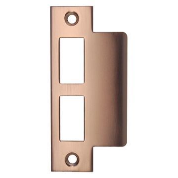 Restorers Classic Extended Lip Strike Plate - 2 1/4 Inch Lipimage