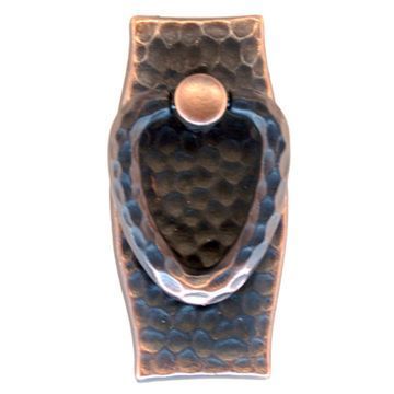 Restorers Classic Hammered Mission Single Post Cabinet Pullimage