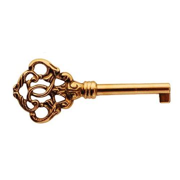 Restorers Classic Ornate 3 1/4 Inch Cabinet Keyimage