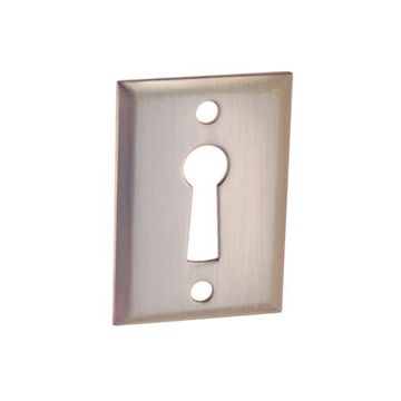 Restorers Classic Rectangular Door Keyhole Escutcheonimage