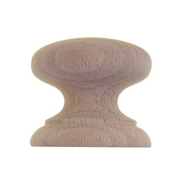Restorers Classic Round Stepped Oak Knobimage