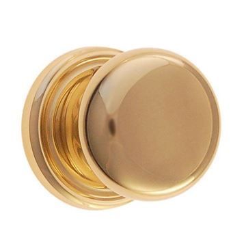 Restorers Classic Privacy Ringed 2 3/4 Inch Forged Door Set With Plain Solid Core Knobsimage