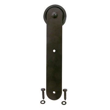 Quiet Glide Stick Strap Roller For Flat Track Rail - 3 Inch Wheelimage