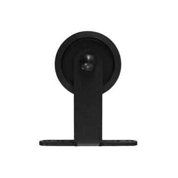 Quiet Glide Top Mount Roller For Flat Track Rail - 3 Inch Wheelimage