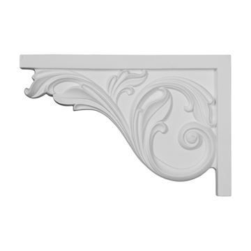 Restorers Architectural Acanthus Large Urethane Stair Bracketimage