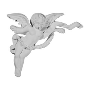 Restorers Architectural Angel Corner Urethane Onlay Appliqueimage