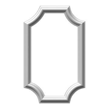 Restorers Architectural Ashford Scalloped 12 Inch Urethane Picture Frame Wall Panelimage