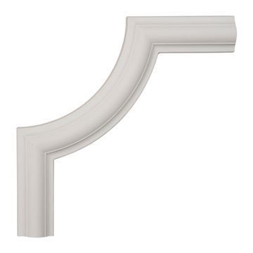 Restorers Architectural Ashford Smooth Corner Urethane Panel Moldingimage