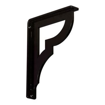 Restorers Architectural Bradford Wrought Iron/Steel Single Brace Bracketimage