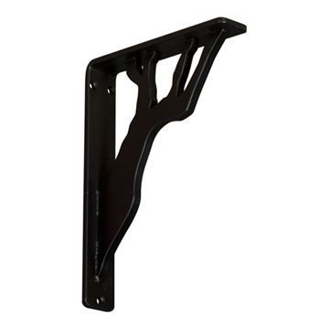 Restorers Architectural Damon Wrought Iron/Steel Single Brace Bracketimage