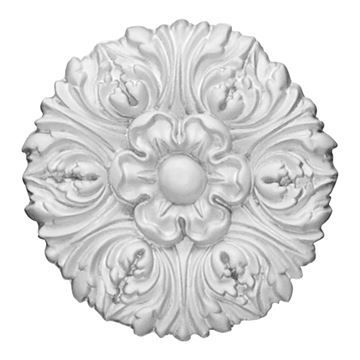Restorers Architectural Floral Urethane Rosette Appliqueimage
