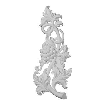 Restorers Architectural Grape Vine Urethane Onlay Appliqueimage