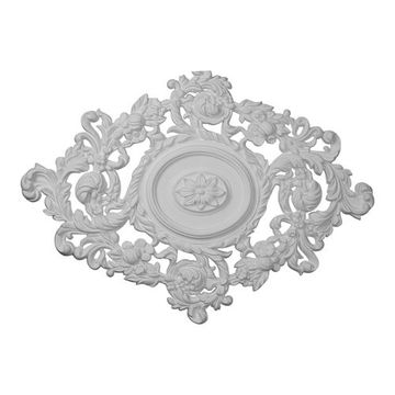 Restorers Architectural Katheryn Diamond Urethane Ceiling Medallionimage