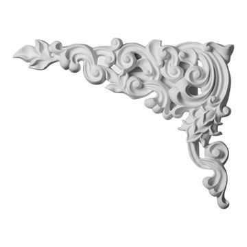 Restorers Architectural Kinsley Corner Urethane Onlay Appliqueimage