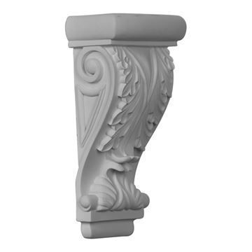 Restorers Architectural Leaf & Scroll Urethane Corbelimage