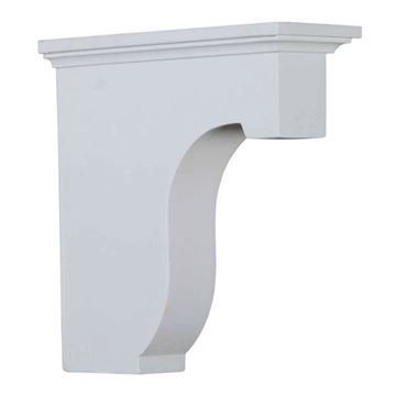 Restorers Architectural Legacy 8 Inch Corbel Urethane Bracketimage