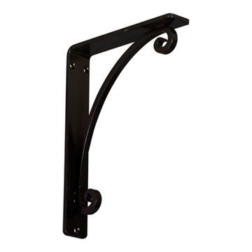 Restorers Architectural Legacy Wrought Iron/Steel Single Brace Bracketimage