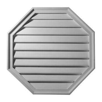 Restorers Architectural Octagon Urethane Decorative Gable Ventimage