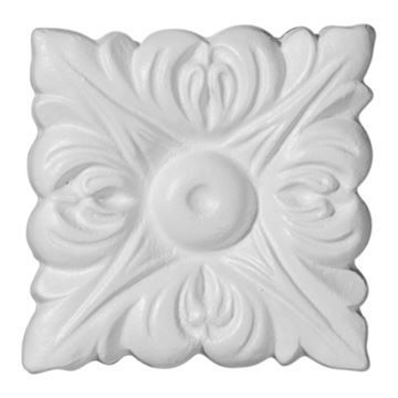 Restorers Architectural Oxford Urethane Rosette Appliqueimage