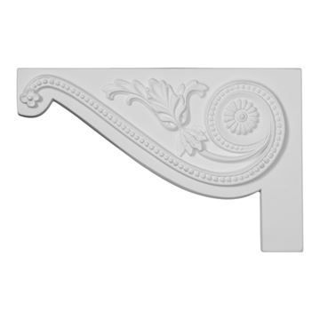 Restorers Architectural Pearl Large Urethane Stair Bracketimage