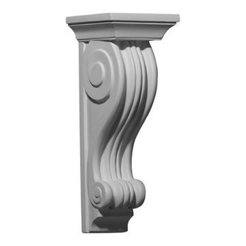 Restorers Architectural Salem Scroll Urethane Corbelimage
