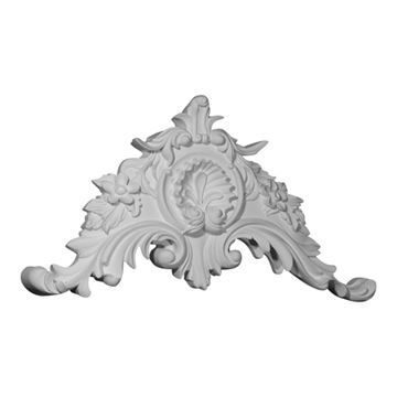 Restorers Architectural Shell & Scroll Urethane Onlay Appliqueimage