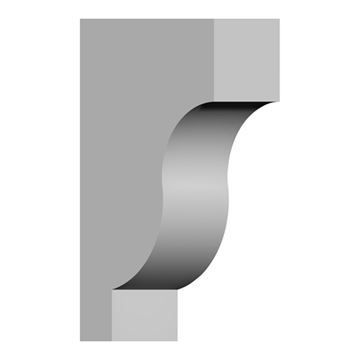 Restorers Architectural Traditional 10 Inch Urethane Corbelimage