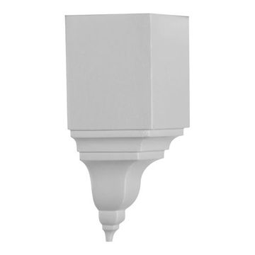 Restorers Architectural Universal Finial Urethane Inside Molding Cornerimage
