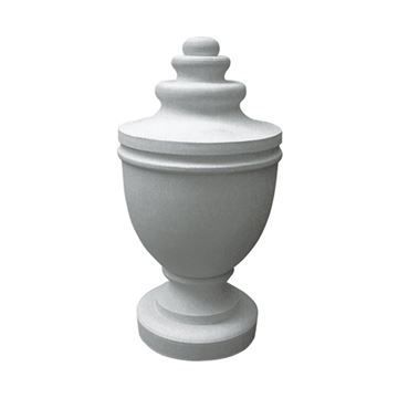 Restorers Architectural Urn 11 1/2 Inch Urethane Finialimage