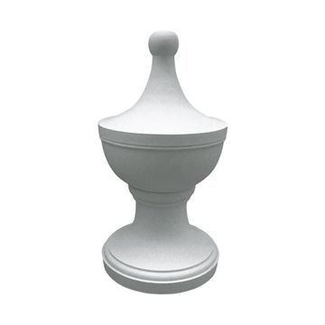 Restorers Architectural Urn 13 Inch Urethane Finialimage