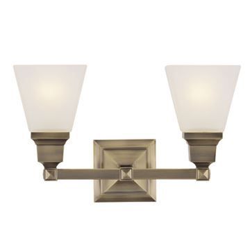 Livex Lighting Mission 2 Light Vanity Lightimage