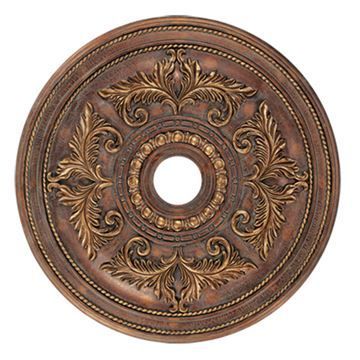 Livex Lighting Prefinished 30 1/2 Inch Acanthus Ceiling Medallionimage
