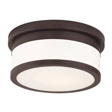 Livex Lighting Stafford 10 Inch Flush Ceiling Lightimage