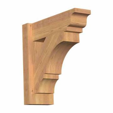 Restorers Rustic Balboa Traditional Outlooker Bracketimage