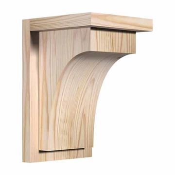 Restorers Rustic Huntington Corbel With Backplateimage